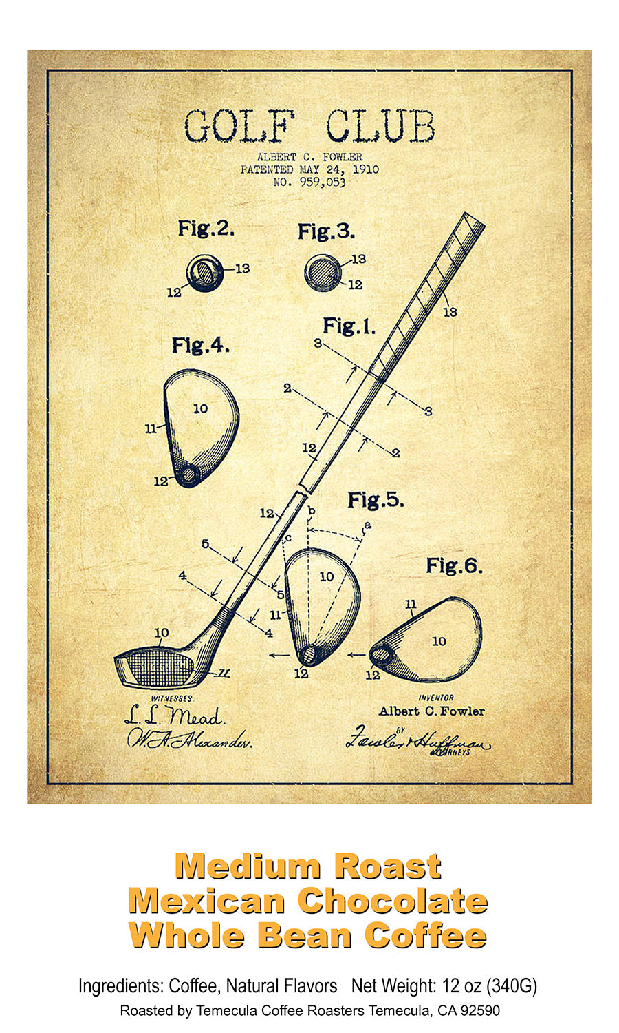 US Golf Club Patent